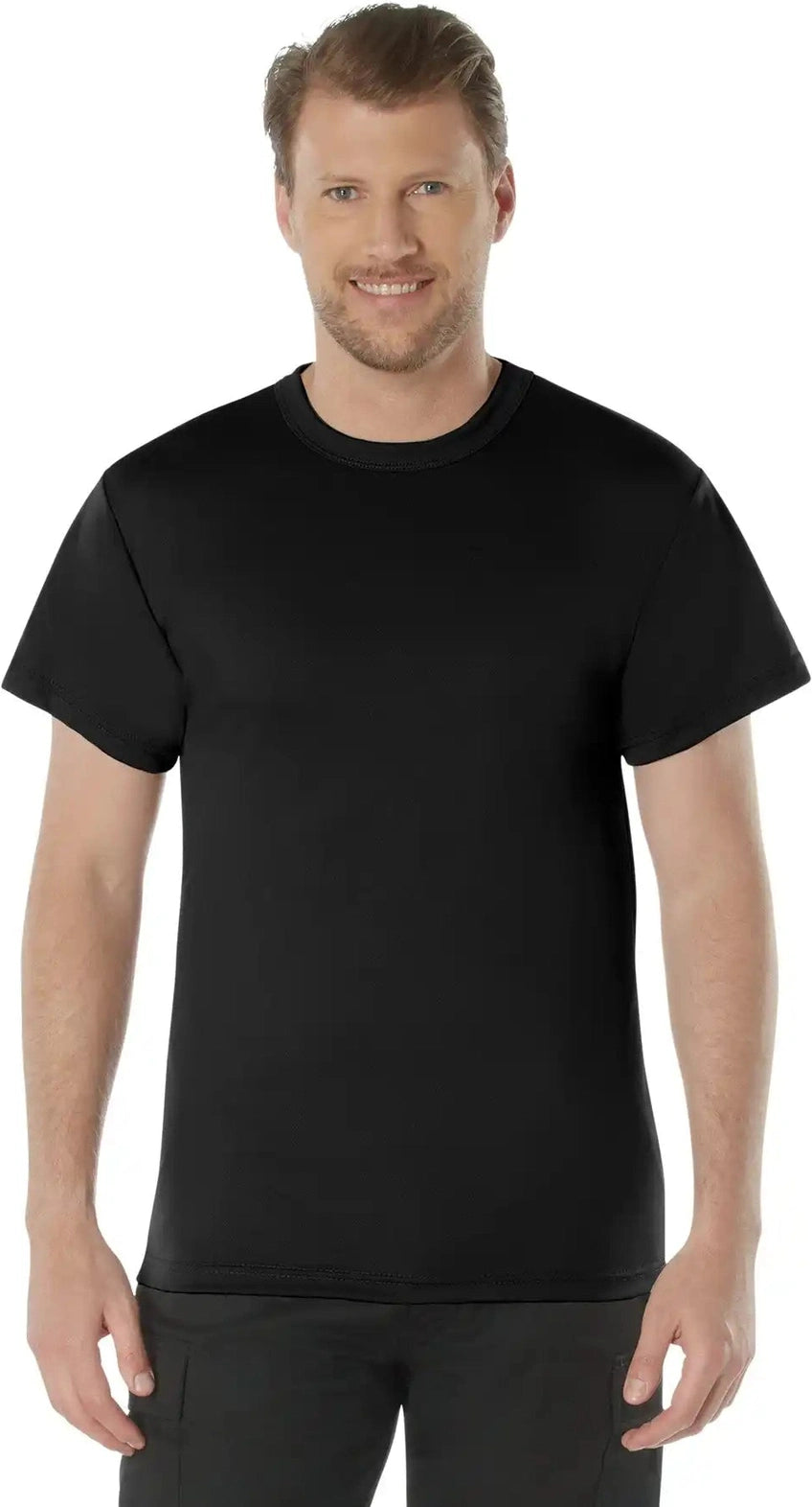 Rothco Quick Dry Moisture Wicking T-shirt - Black / s