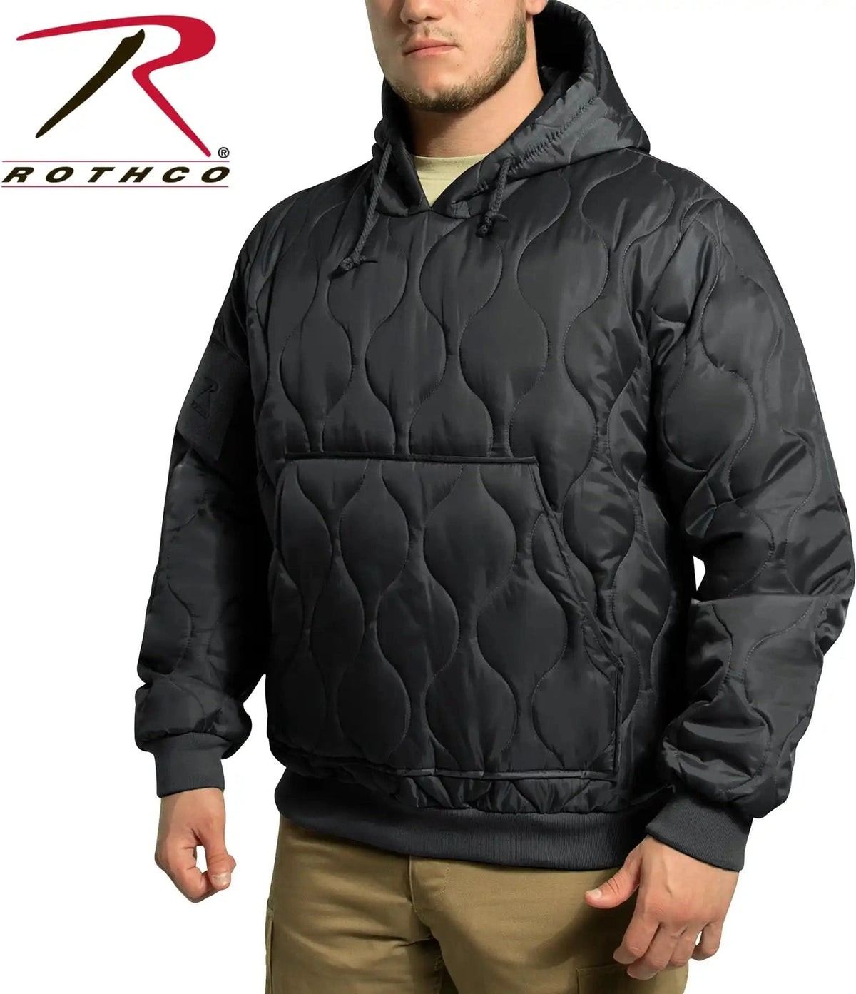 Rothco Quilted Woobie Hooded Sweatshirt