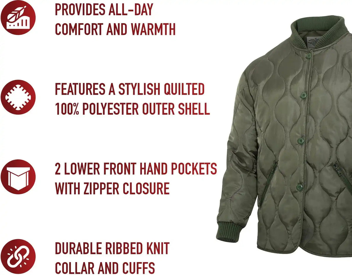 Rothco Quilted Woobie Jacket