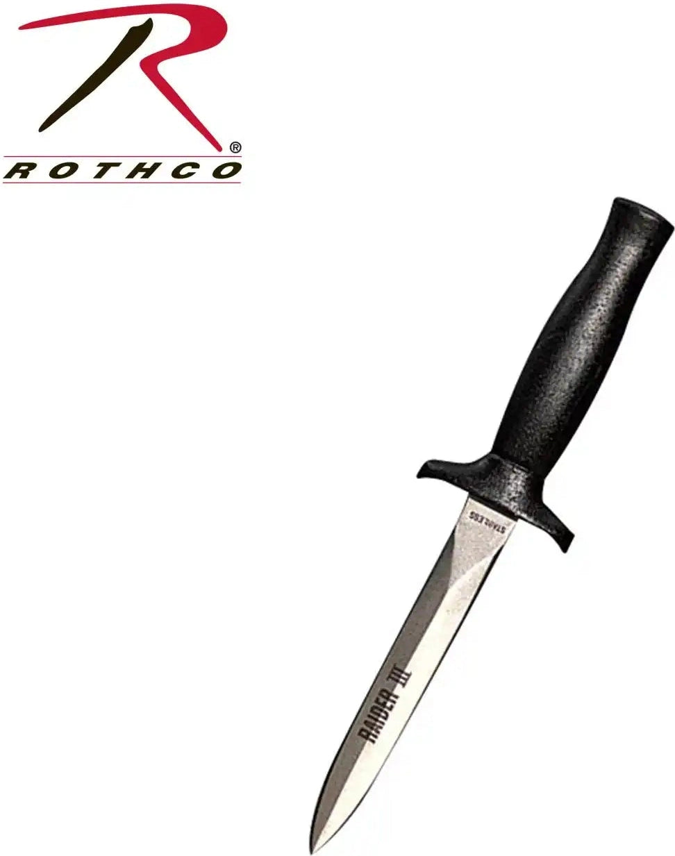 Rothco Raider Iii Boot Knife - Black