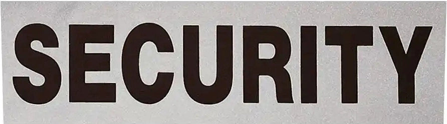 Rothco Reflective Security Patch