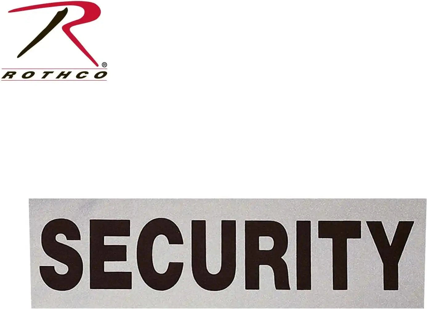 Rothco Reflective Security Patch
