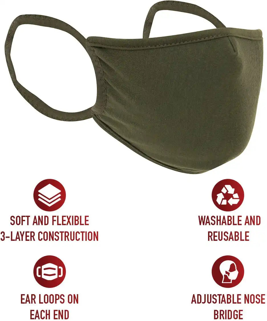 Rothco Reusable 3 Layer Face Mask