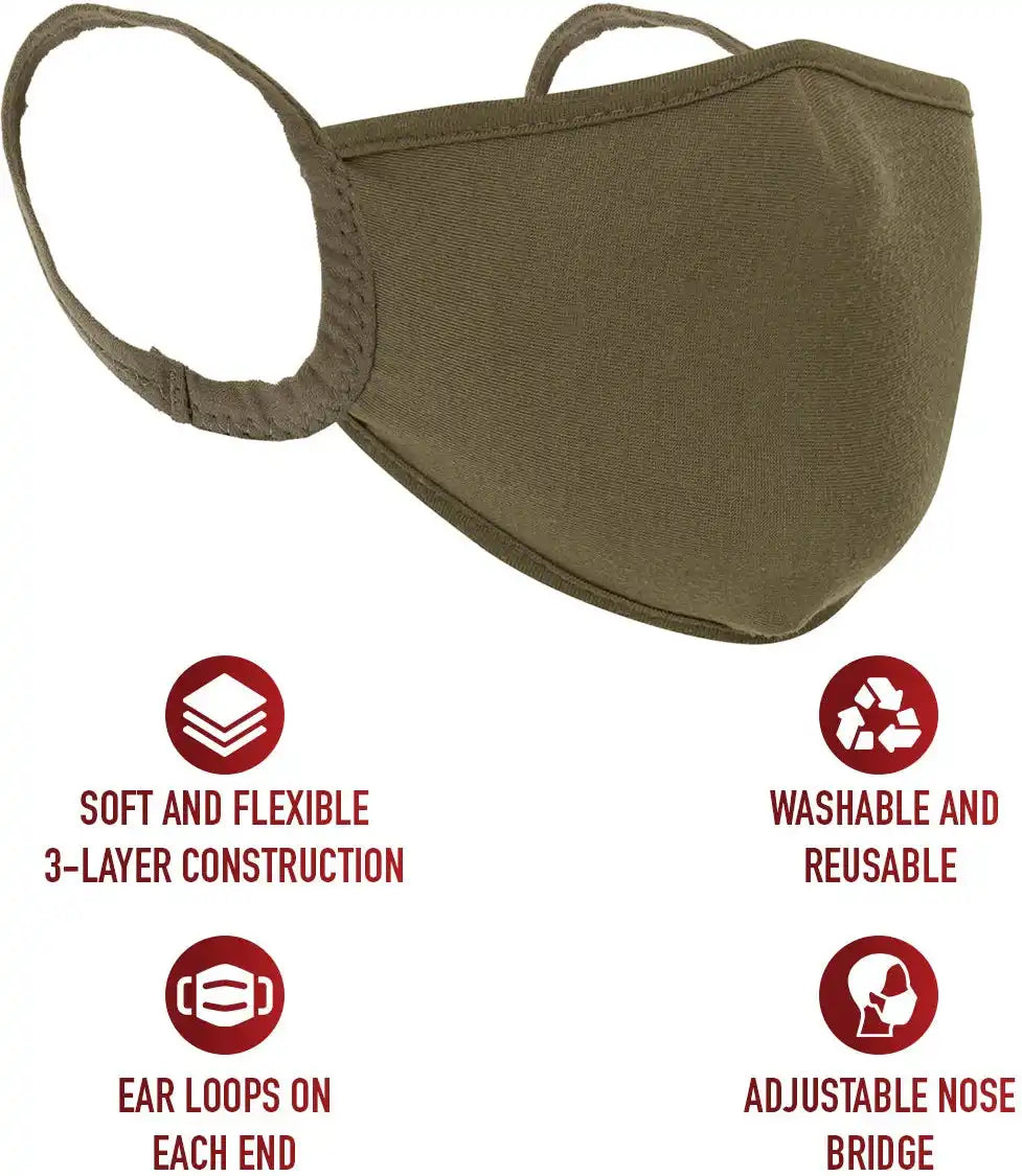 Rothco Reusable 3 Layer Face Mask