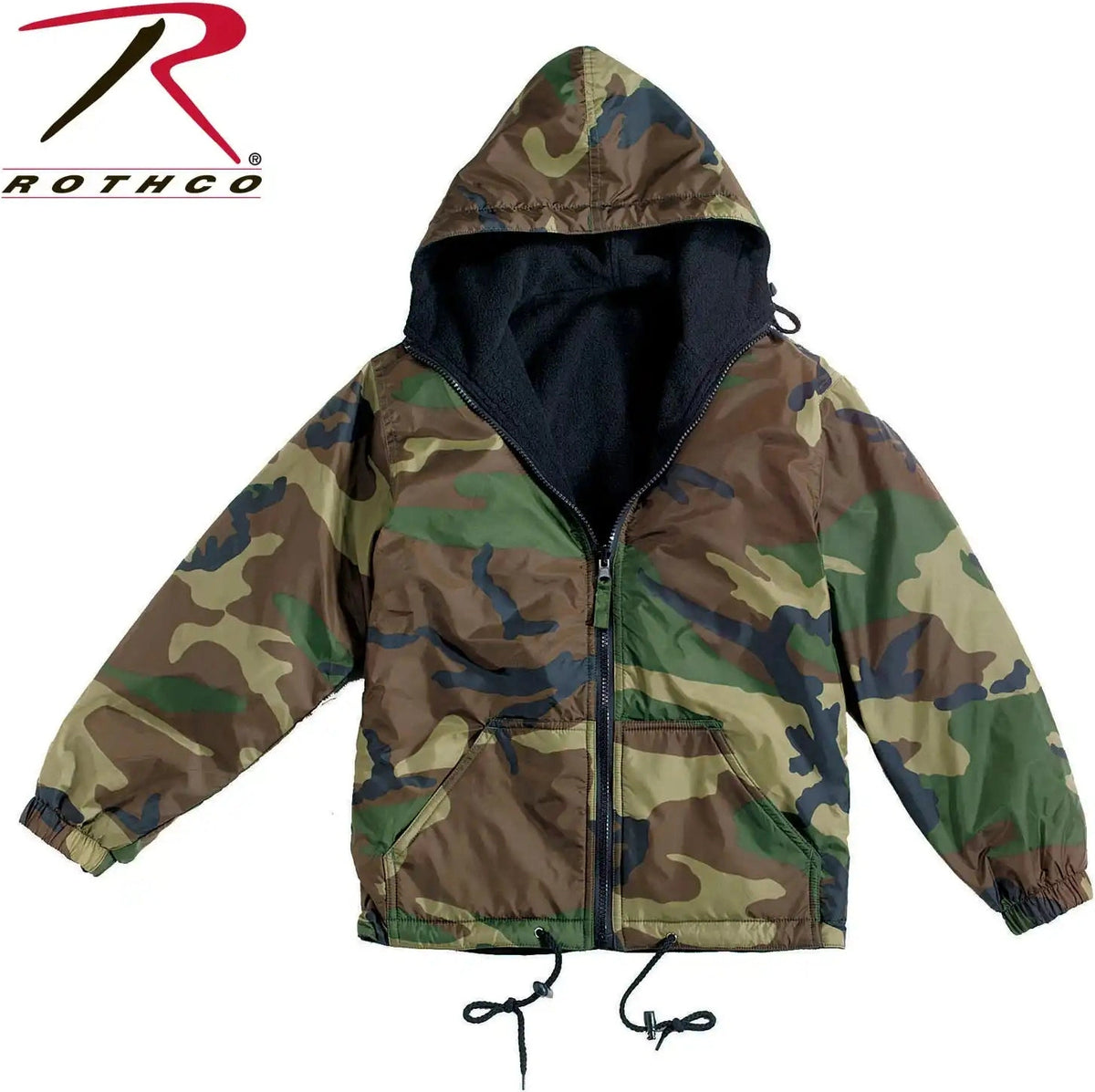 Rothco Reversible Lined Jacket with Hood