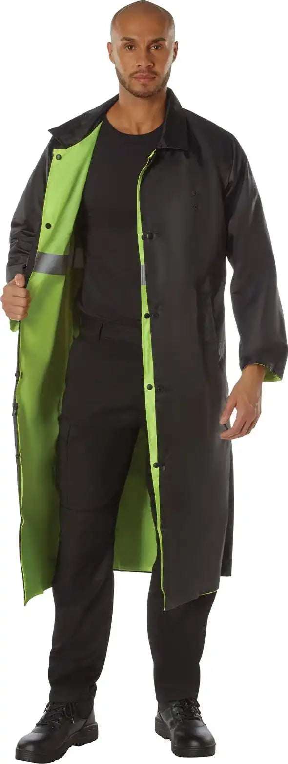 Rothco Reversible Reflective Rain Parka