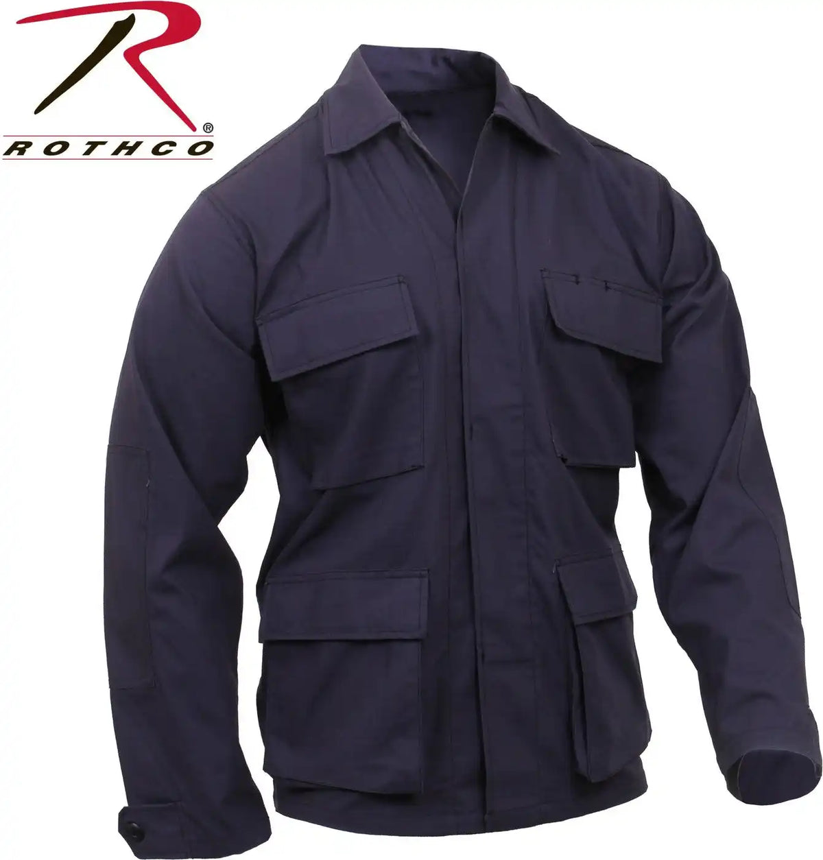 Rothco Rip-stop Bdu Shirt - Navy Blue / s