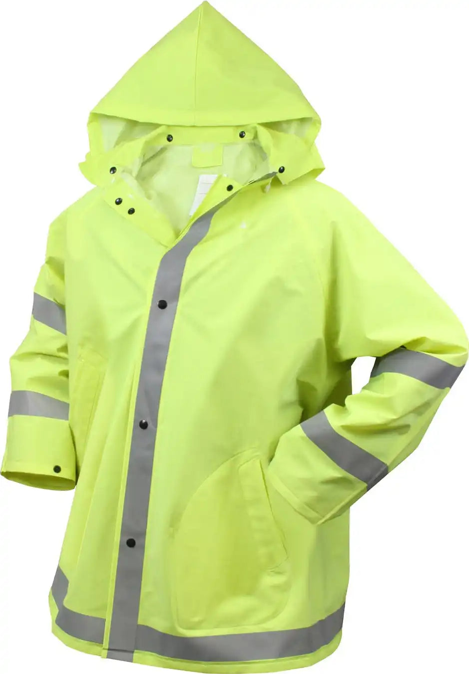 Rothco Safety Reflective Rain Jacket