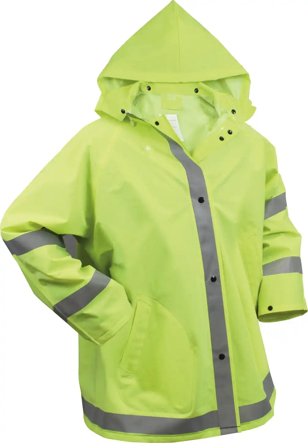 Rothco Safety Reflective Rain Jacket