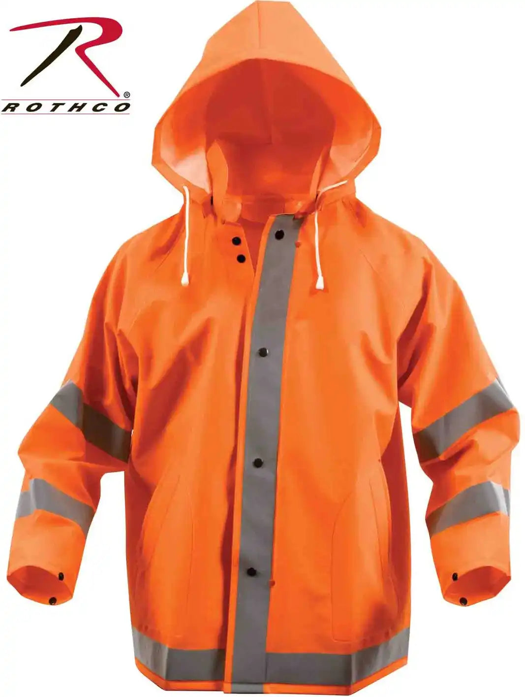 Rothco Safety Reflective Rain Jacket