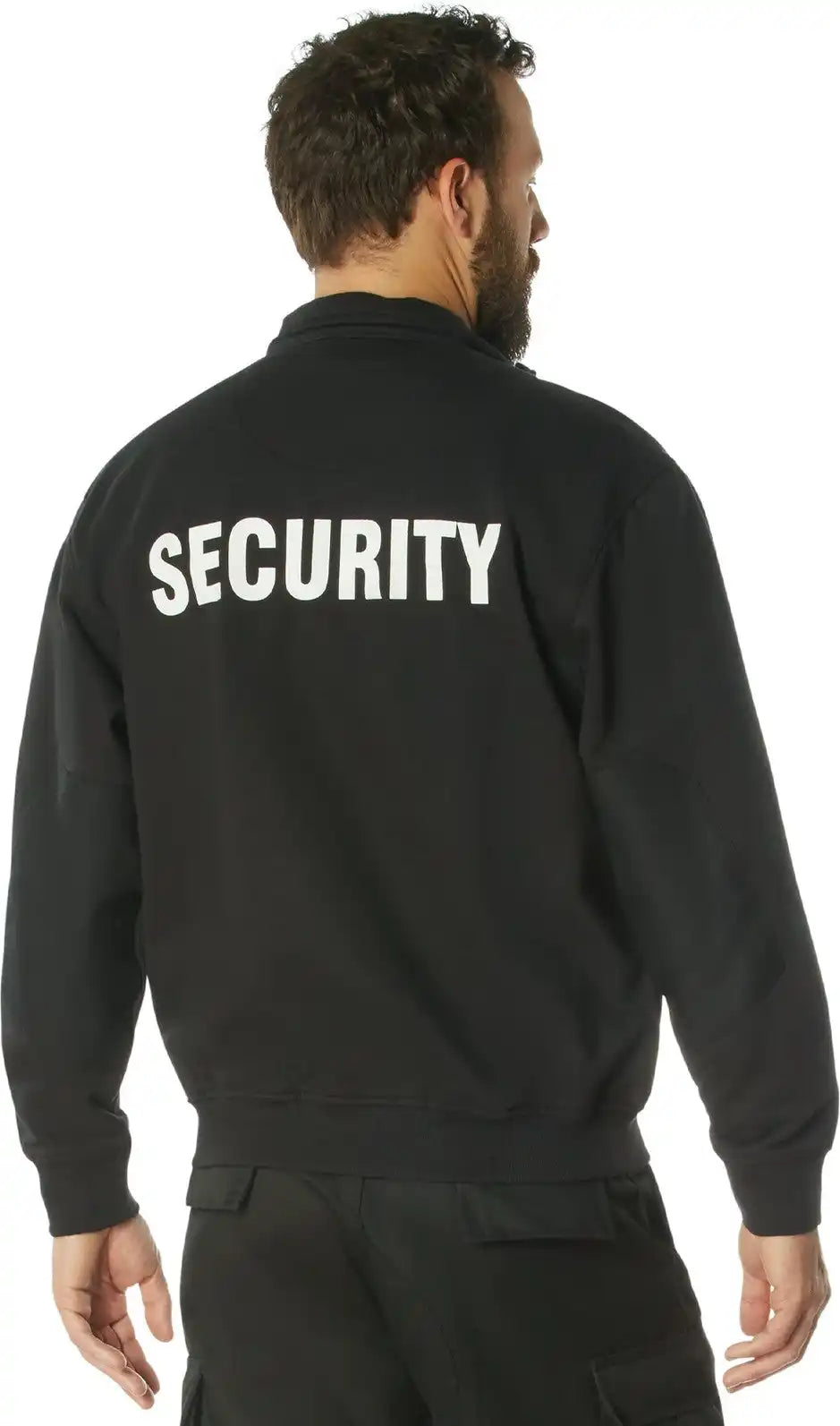Rothco Security 1/4 Zip Job Shirt - Black