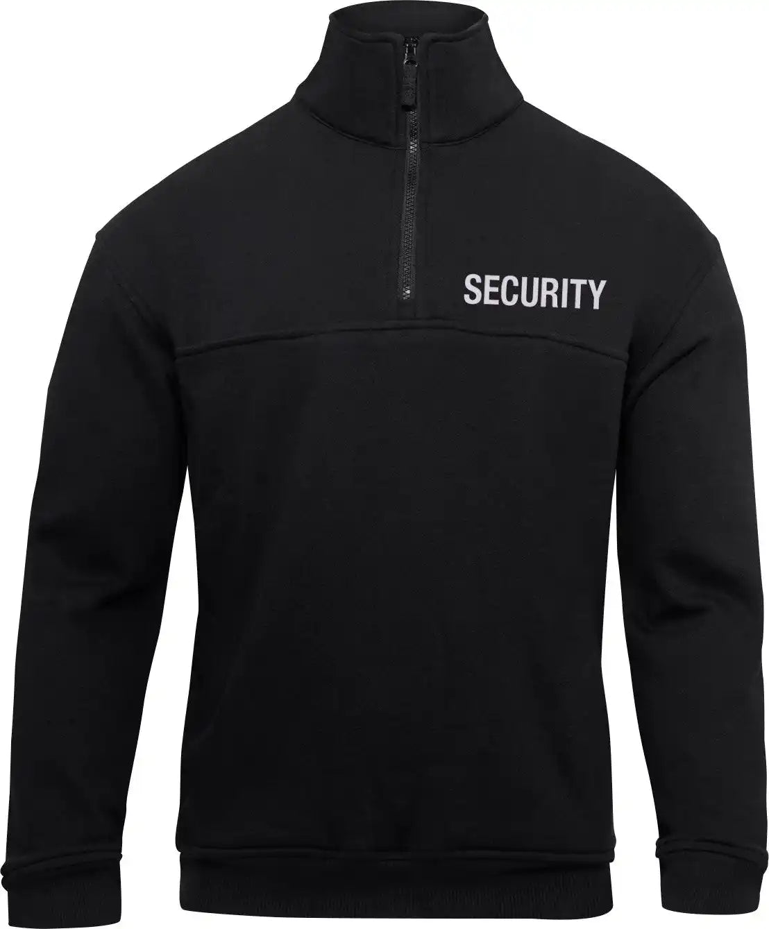 Rothco Security 1/4 Zip Job Shirt - Black
