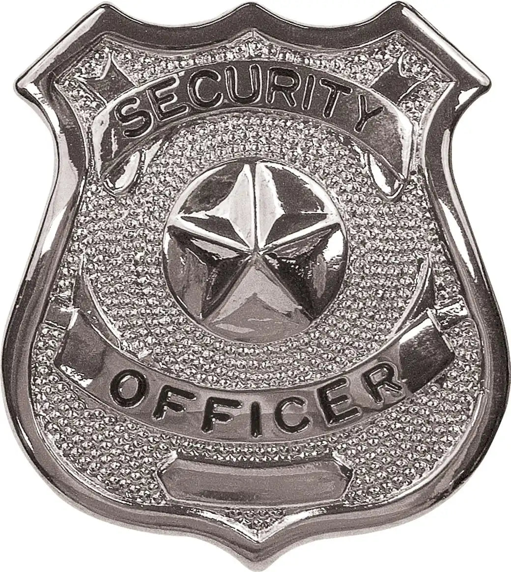 Rothco Security Officer Badge - Silver