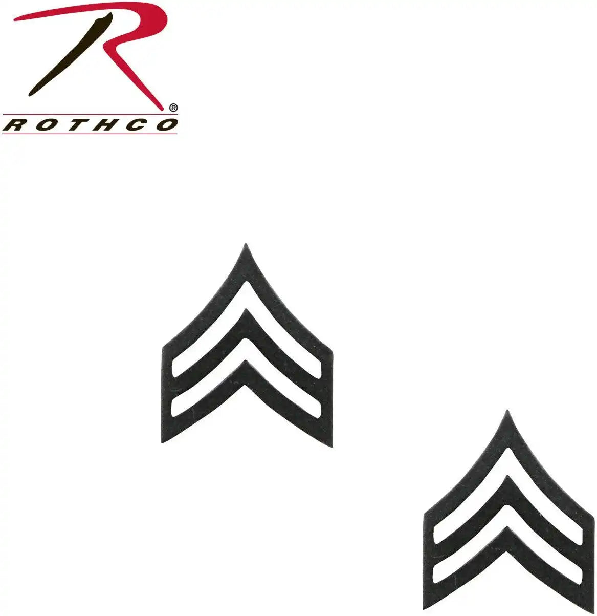 Rothco Sergeant Polished Insignia