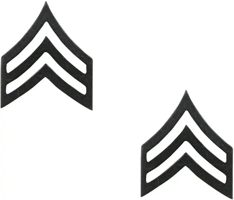 Rothco Sergeant Polished Insignia Subdued