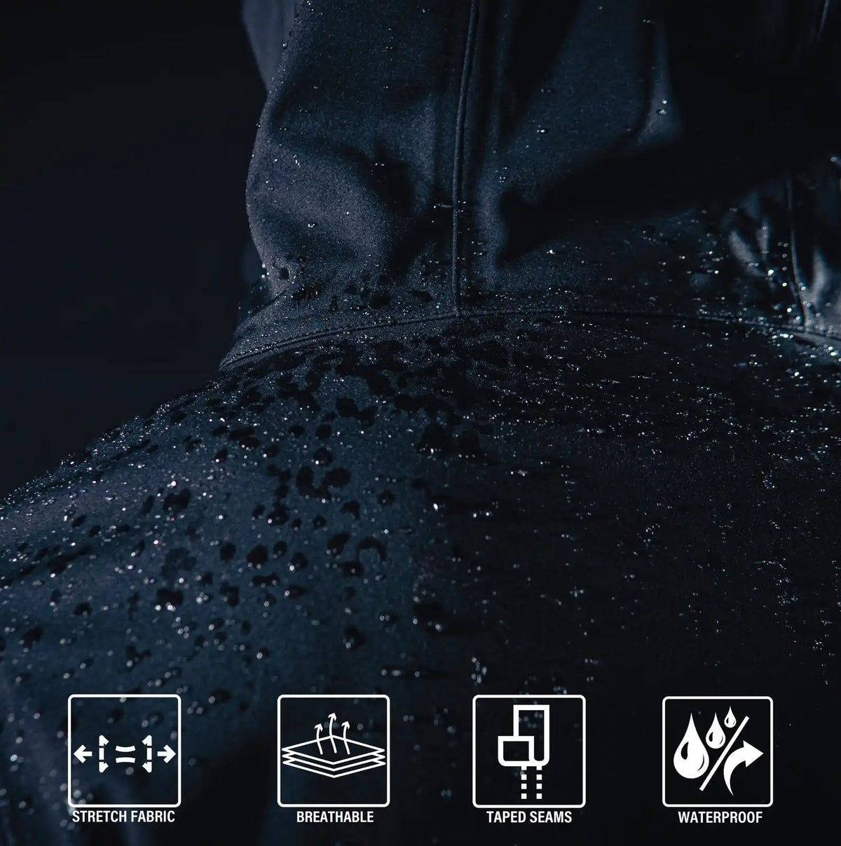 Rothco Shadow Ops Waterproof Security Rain Jacket