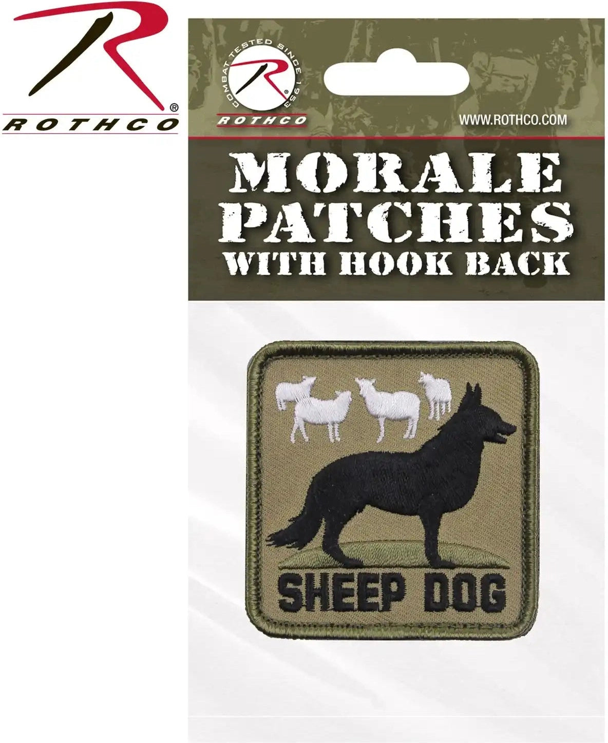 Rothco Sheep Dog Morale Patch Bulk Packaging
