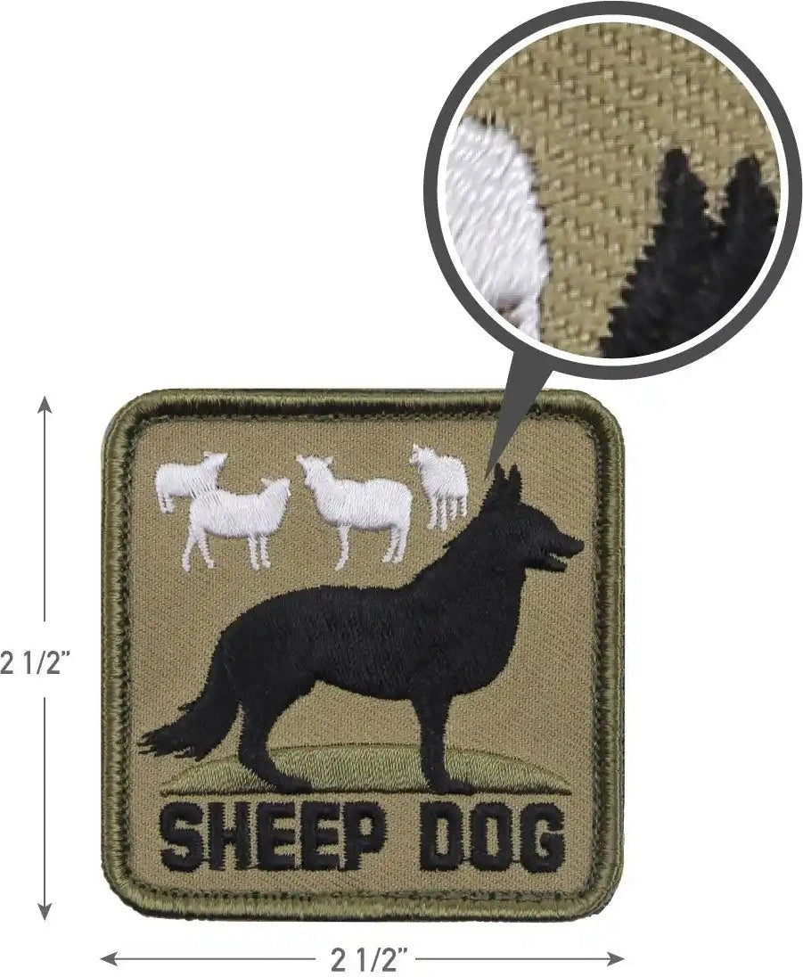 Rothco Sheep Dog Morale Patch Bulk Packaging
