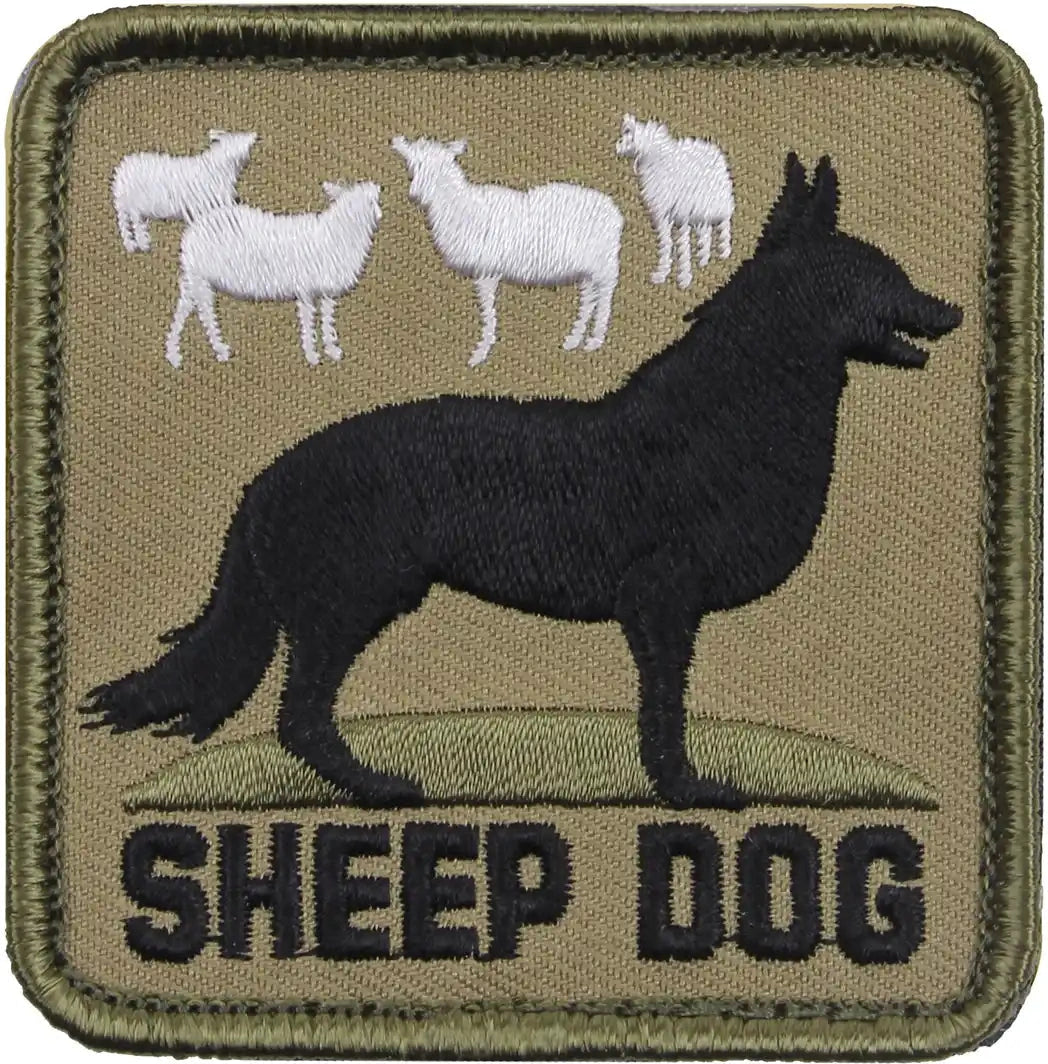 Rothco Sheep Dog Morale Patch Bulk Packaging