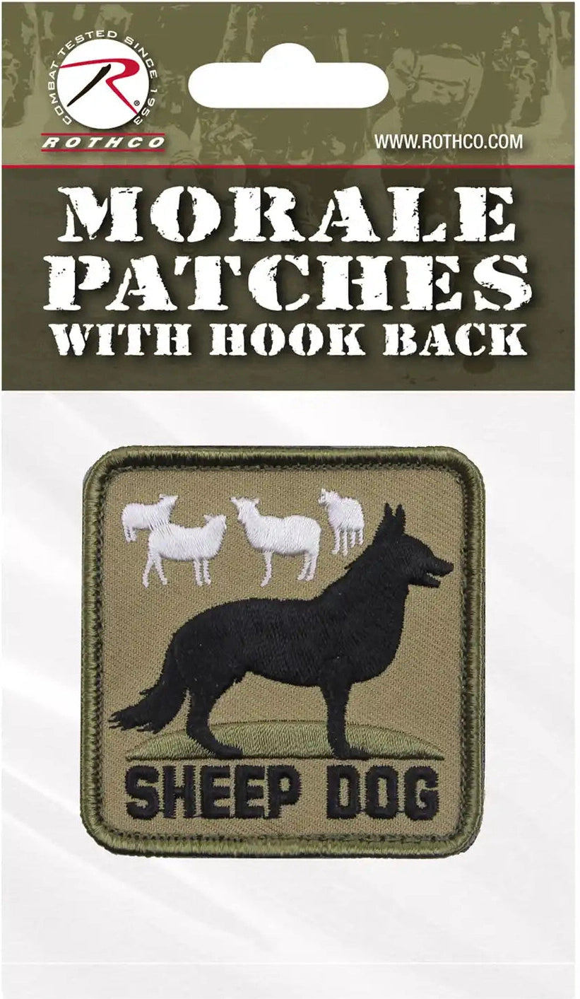 Rothco Sheep Dog Morale Patch Bulk Packaging