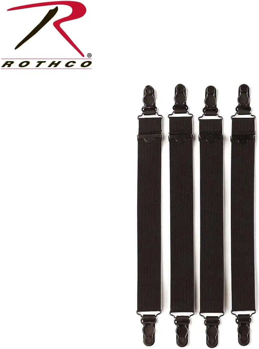 Rothco Shirt Stays - Black