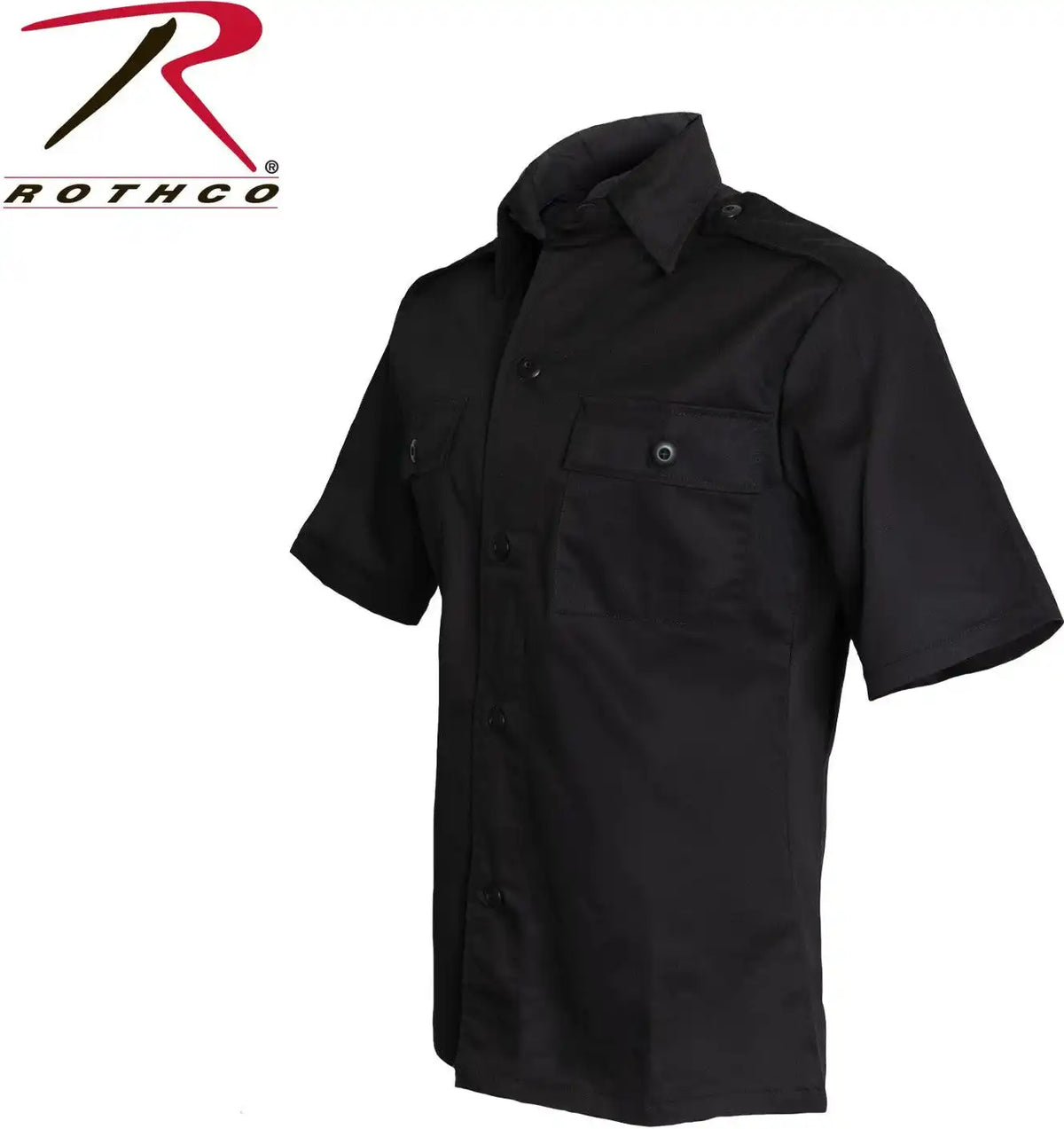 Rothco Short Sleeve Tactical Shirt - Black