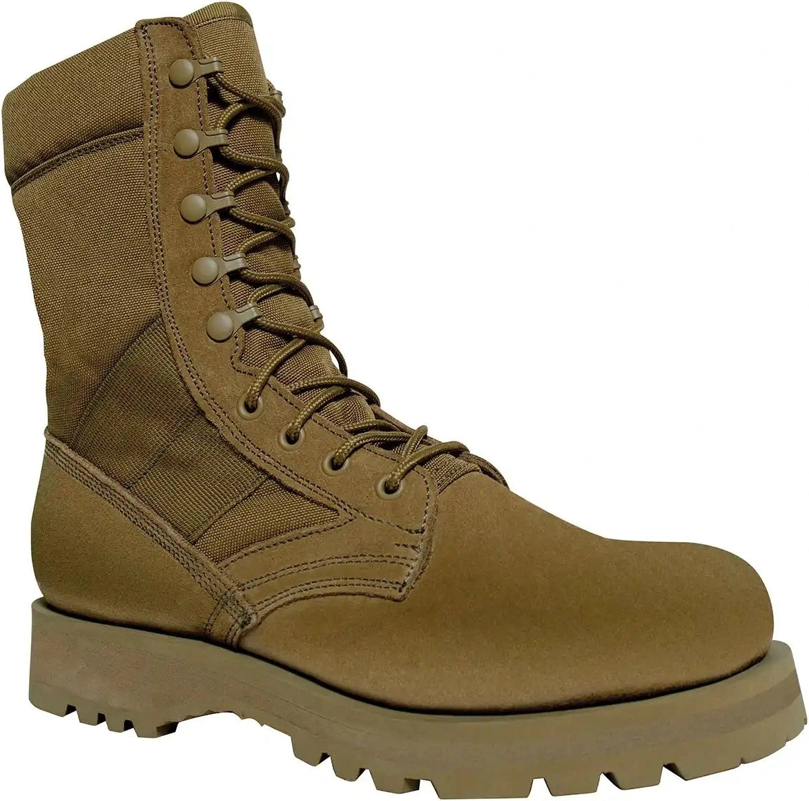 Rothco Sierra Sole Tactical Boots - 8 Inch - Coyote Brown / 5 / Regular