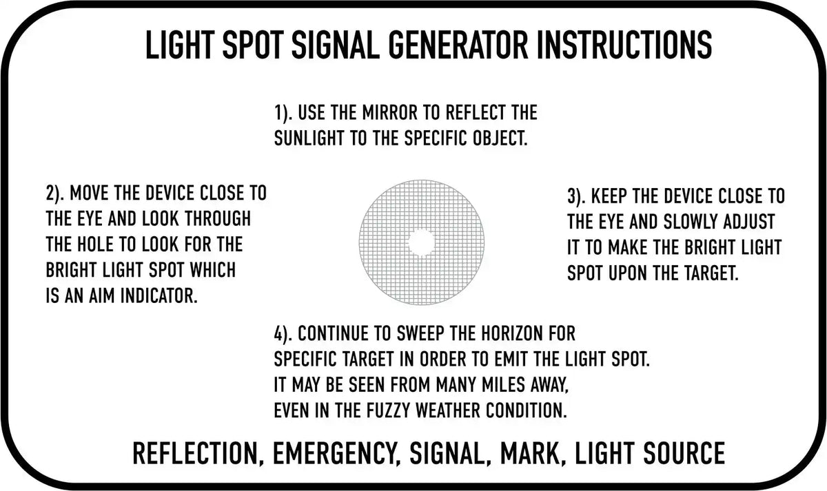 Rothco Signal Mirrors