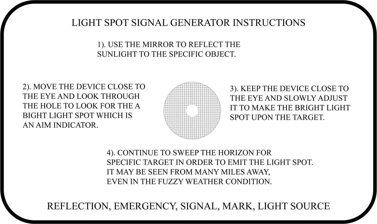 Rothco Signal Mirrors