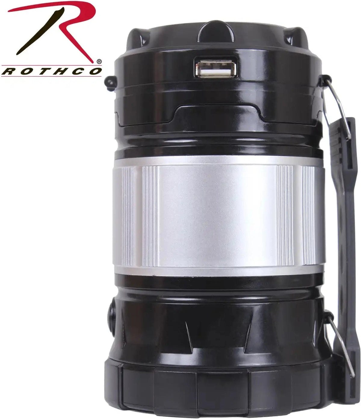 Rothco Solar Lantern and Torchlight - Black