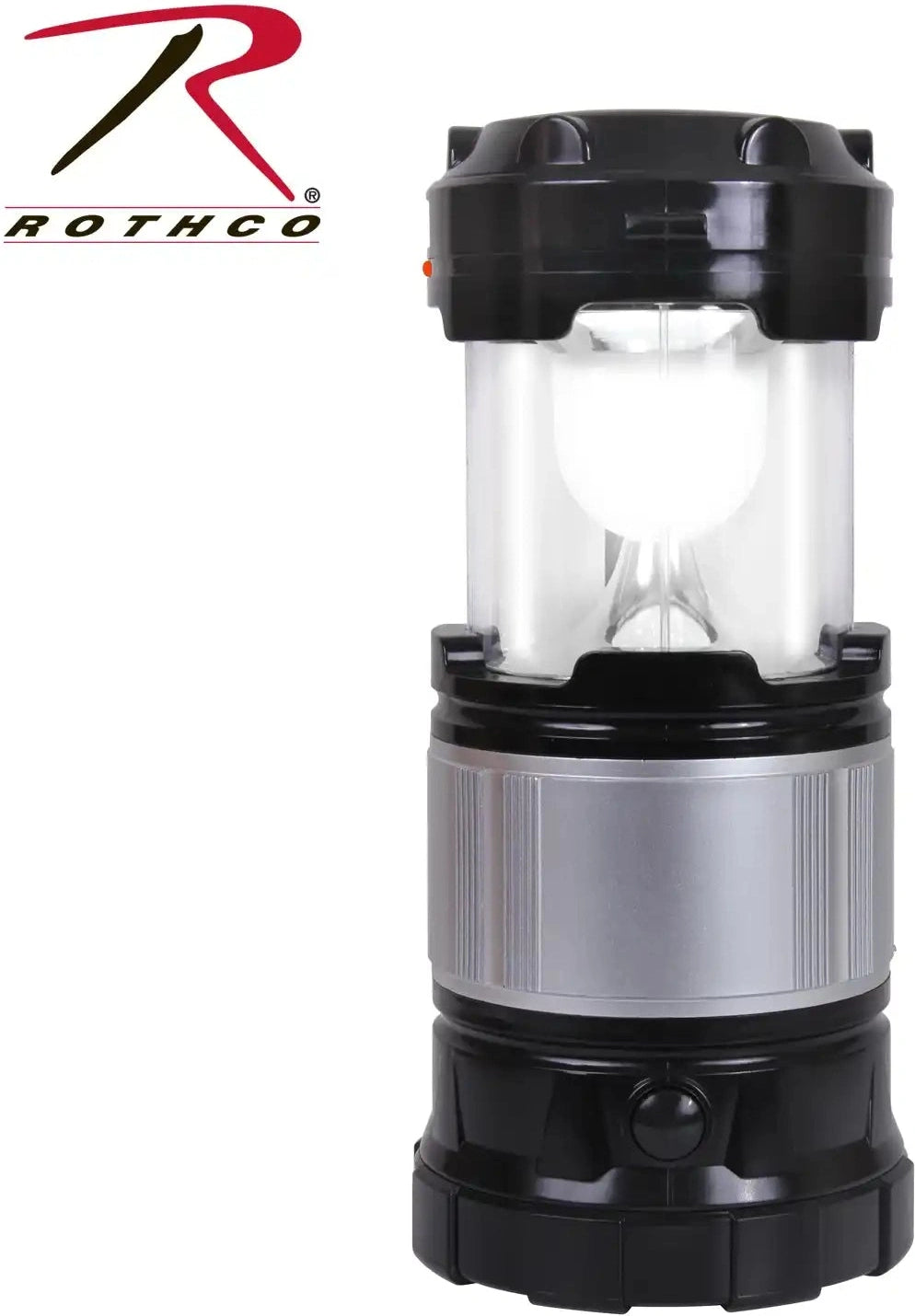 Rothco Solar Lantern and Torchlight - Black
