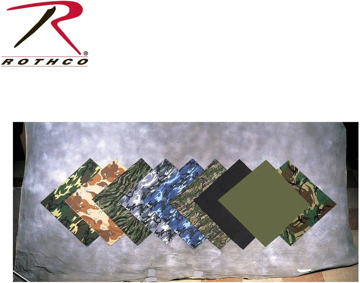 Rothco Solid Color Bandana
