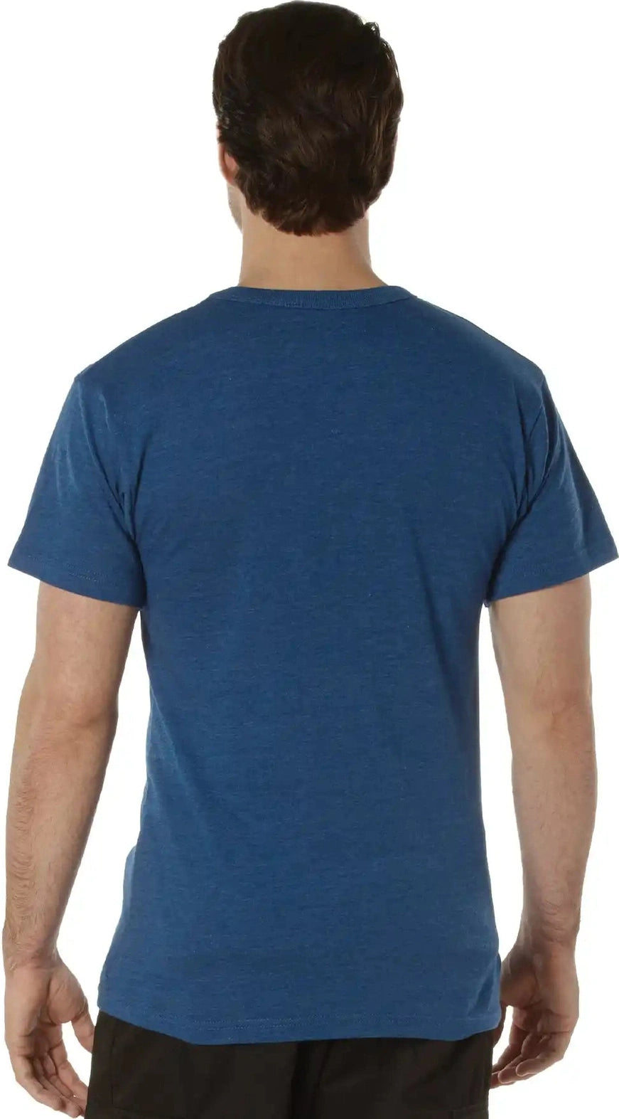 Rothco Solid Color T-shirt with Cotton / Polyester Blend