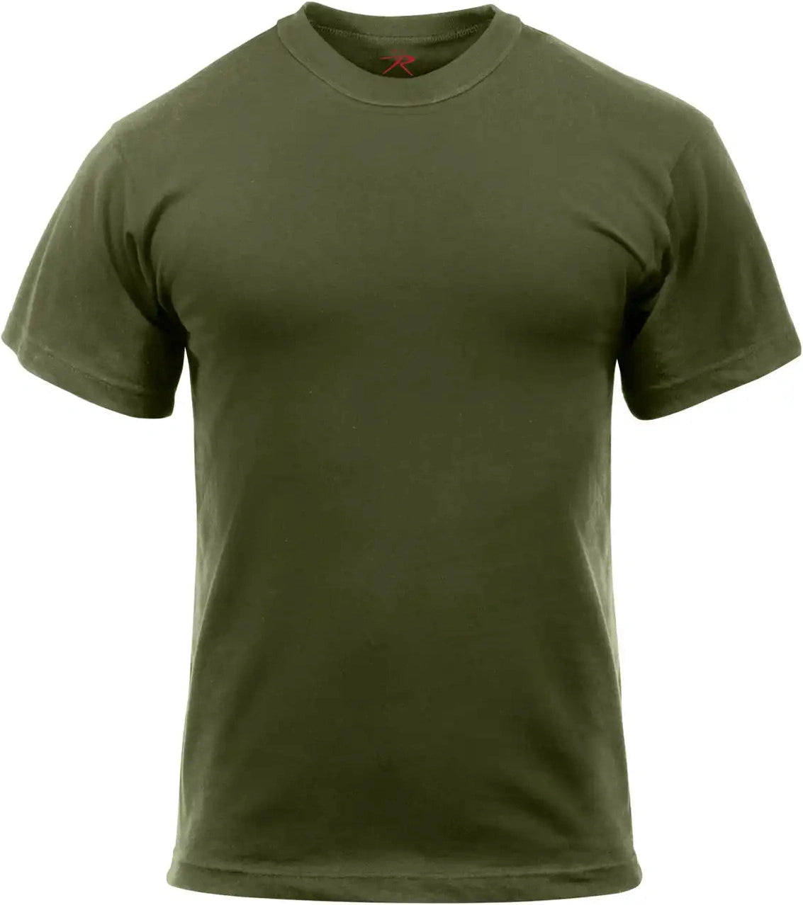 Rothco Solid Color T-shirt with Cotton / Polyester Blend