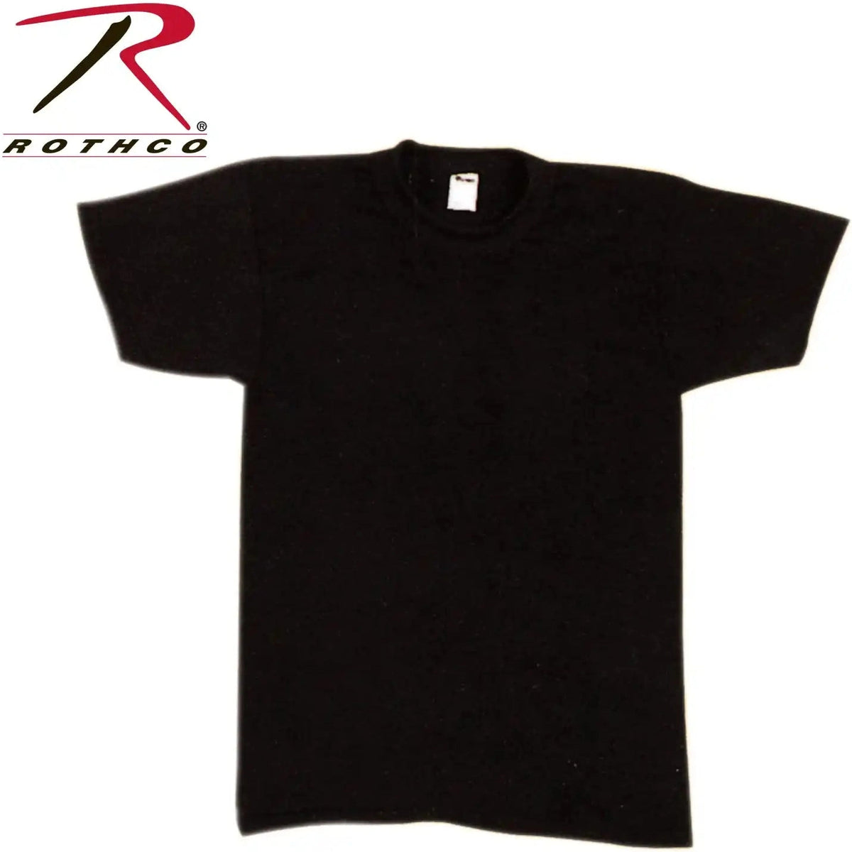 Rothco Solid Color T-shirt with Cotton / Polyester Blend