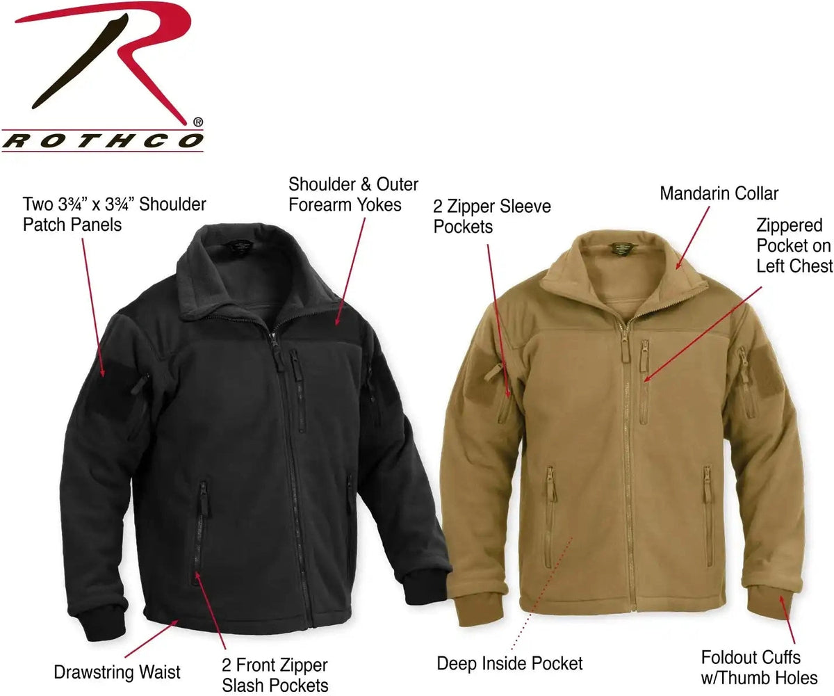 Rothco Spec Ops Tactical Fleece Jacket