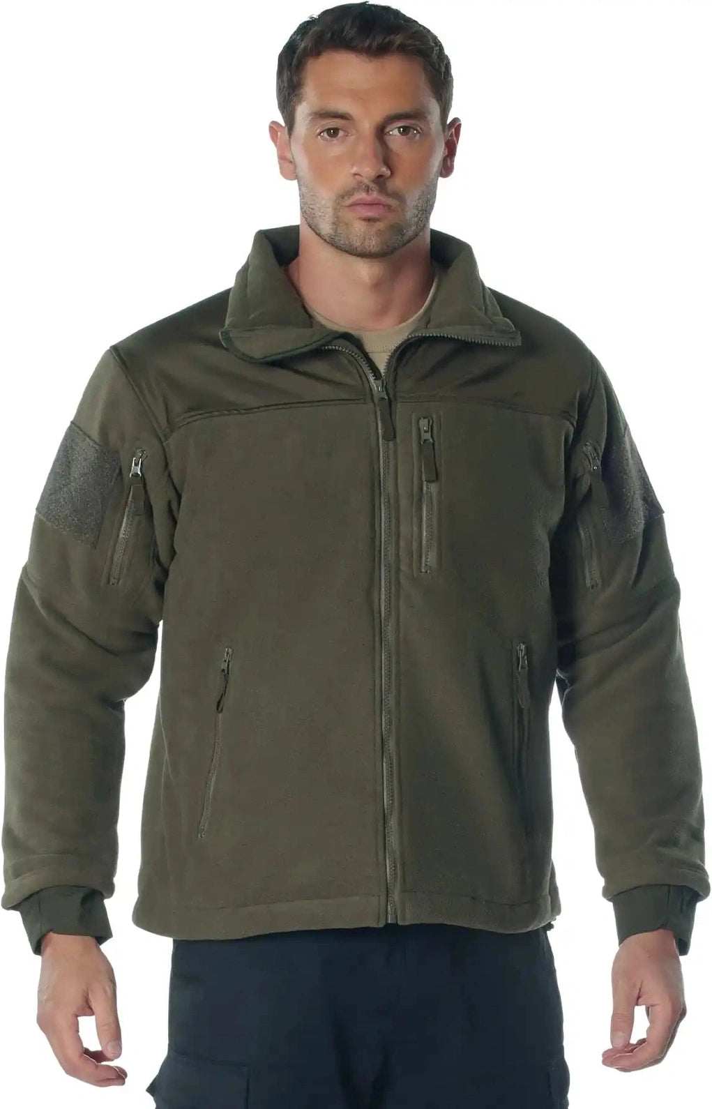 Rothco Spec Ops Tactical Fleece Jacket - Olive Drab / m