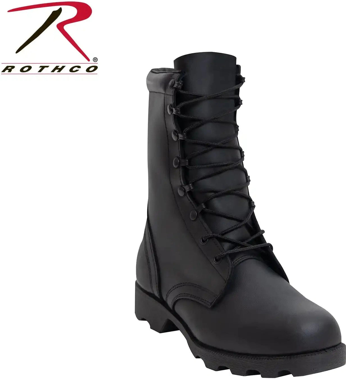 Rothco Speedlace Combat Boots - 10 Inch - Black / 7.5