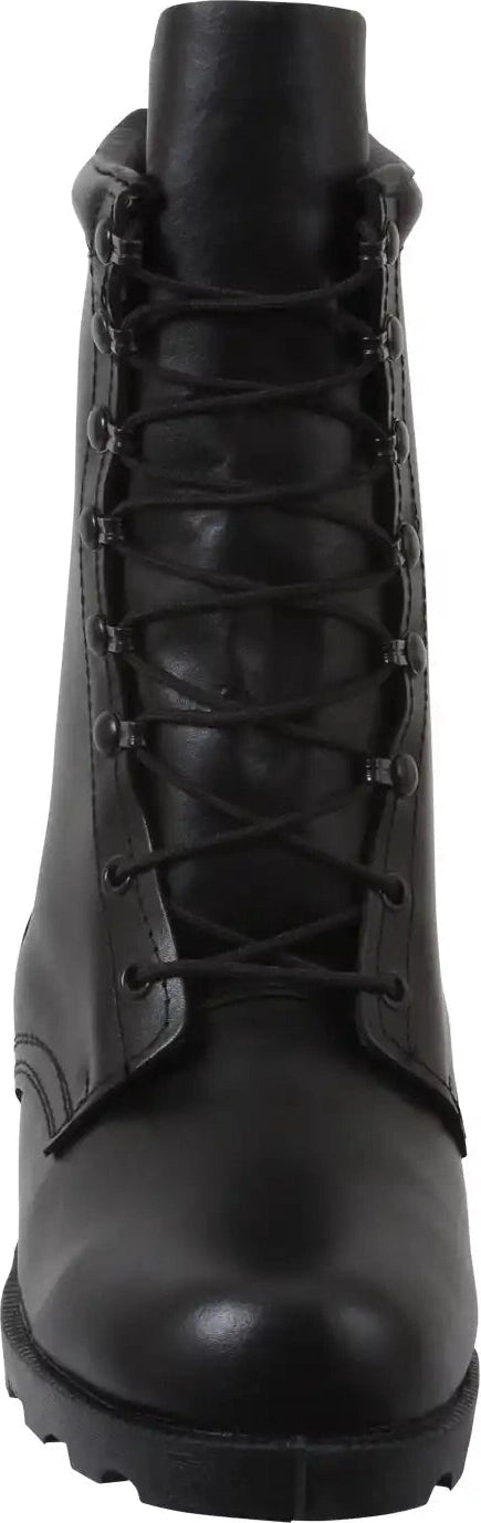 Rothco Speedlace Combat Boots - 10 Inch - Black / 7.5