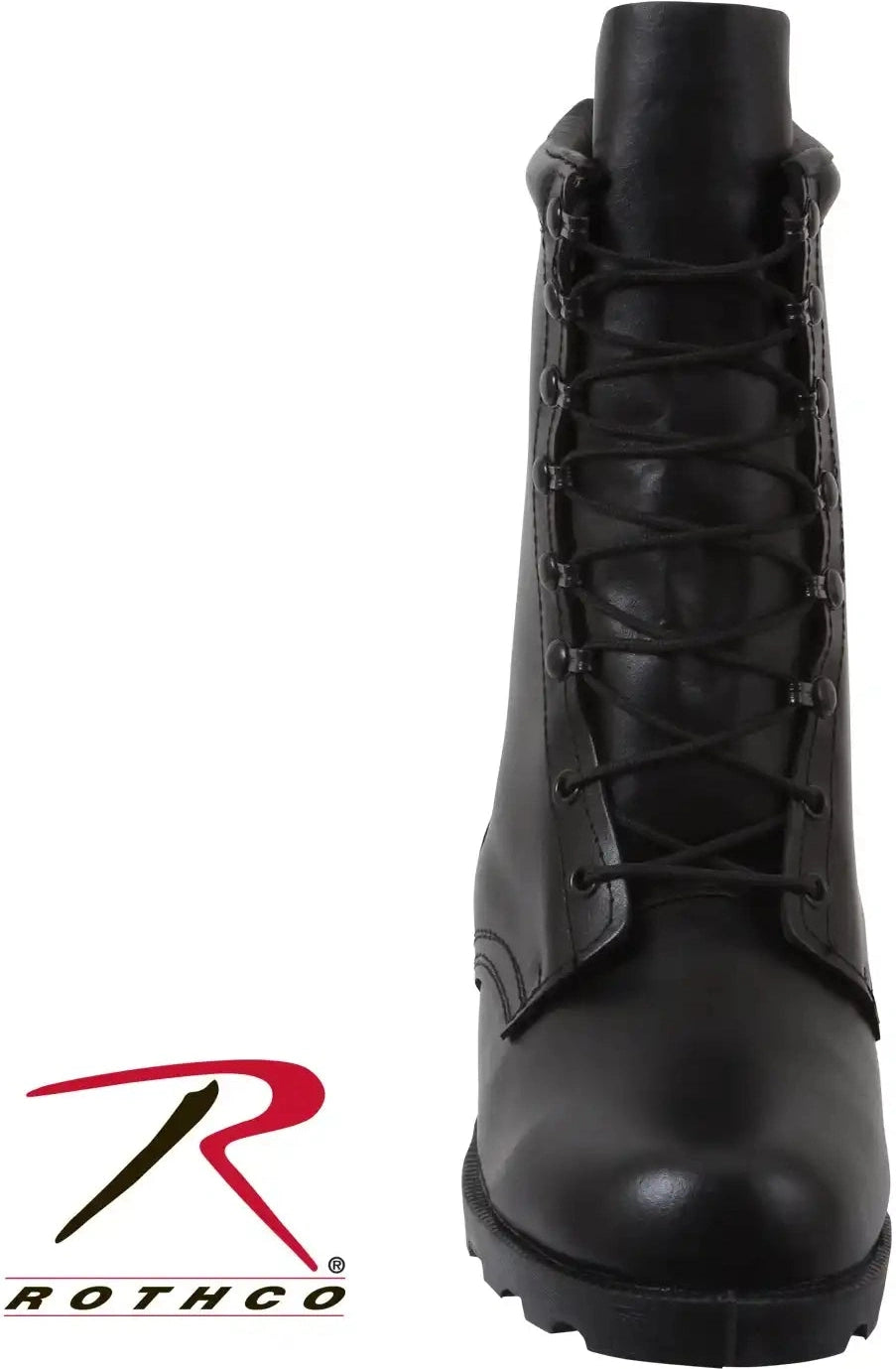 Rothco Speedlace Combat Boots - 10 Inch - Black / 7.5