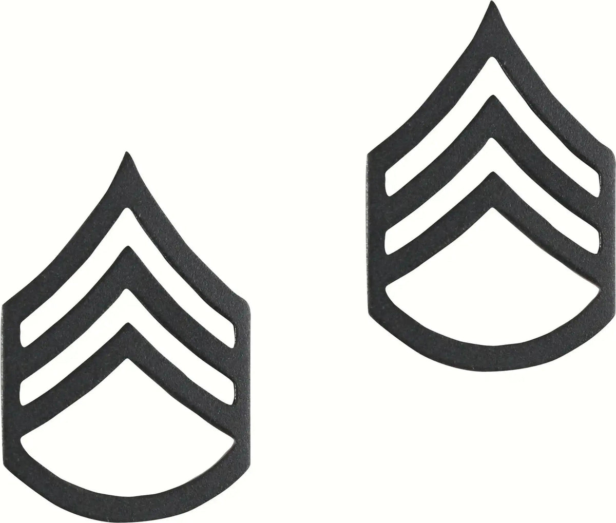 Rothco Staff Sergeant Polished Insignia - Gold / one Size