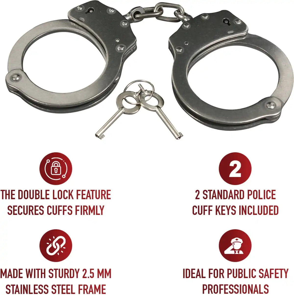 Rothco Stainless Steel Handcuffs