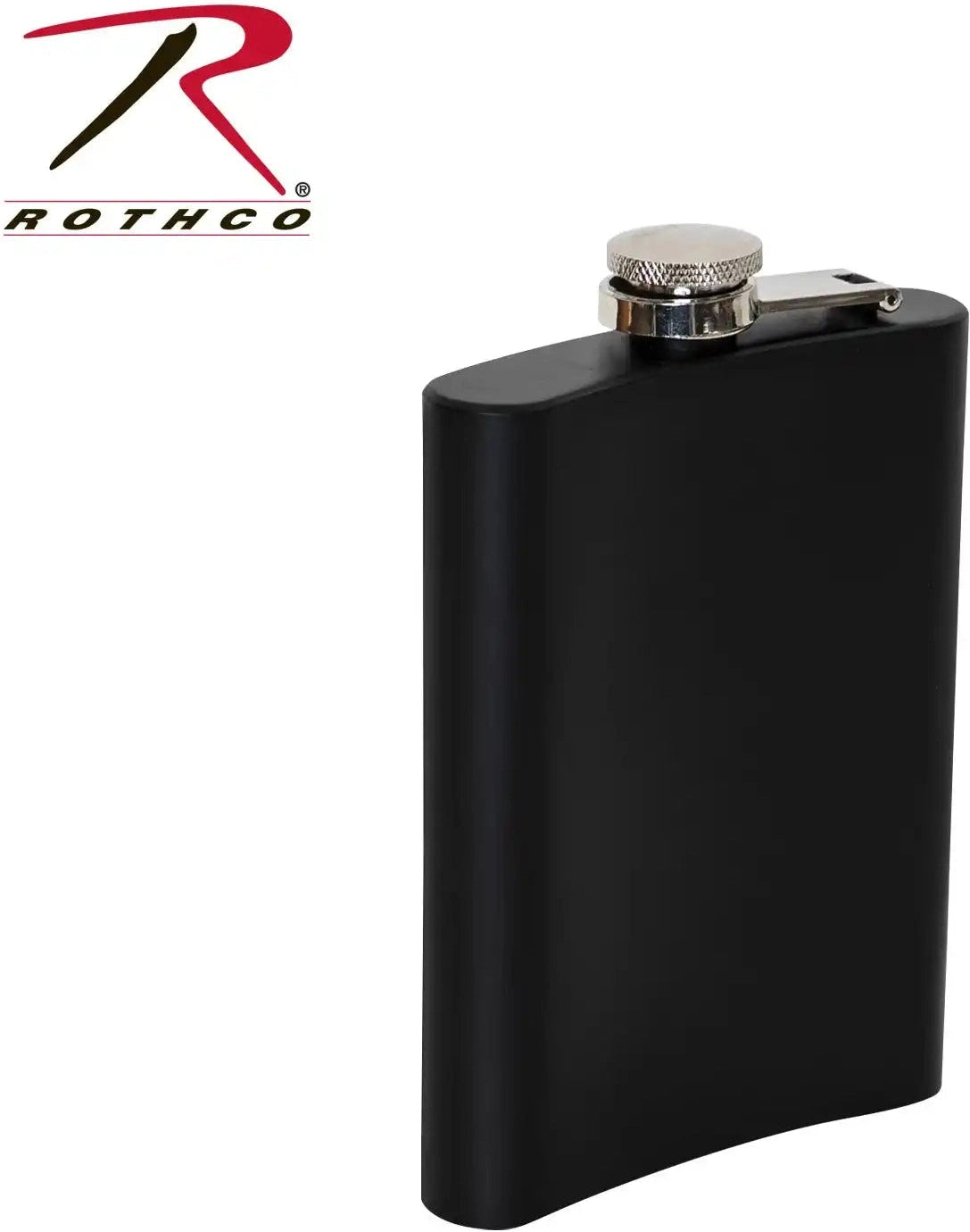 Rothco Stainless Steel Thin Blue Line Flag Flask Black