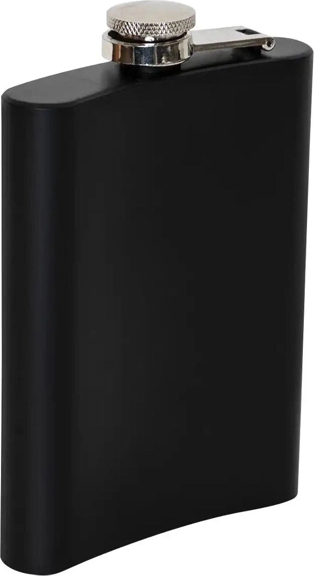 Rothco Stainless Steel Thin Blue Line Flag Flask Black