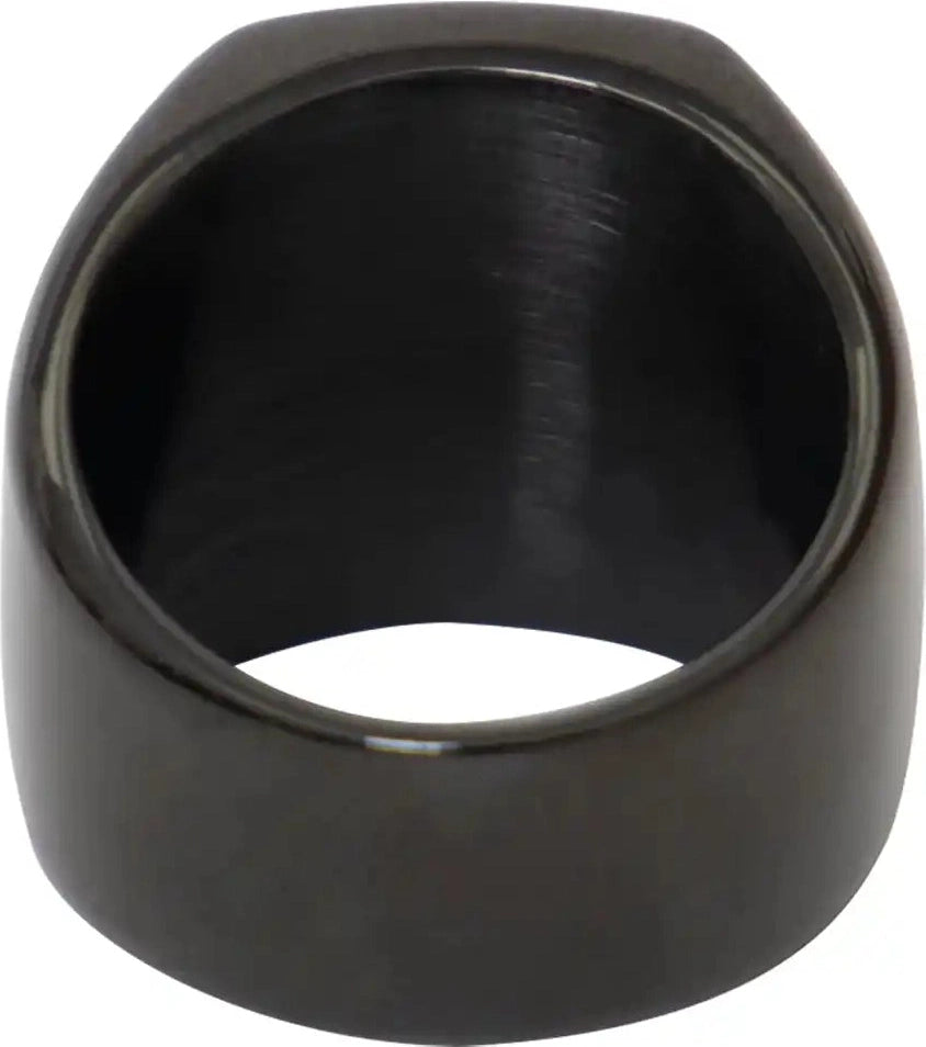 Rothco Stainless Steel Usmc Eagle Globe and Anchor Ring - Black - 8