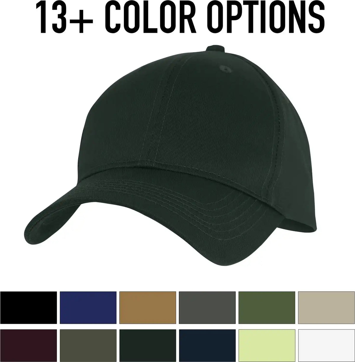 Rothco Supreme Solid Color Low Profile Cap