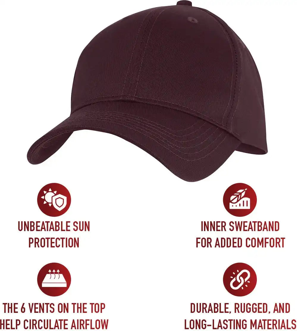 Rothco Supreme Solid Color Low Profile Cap