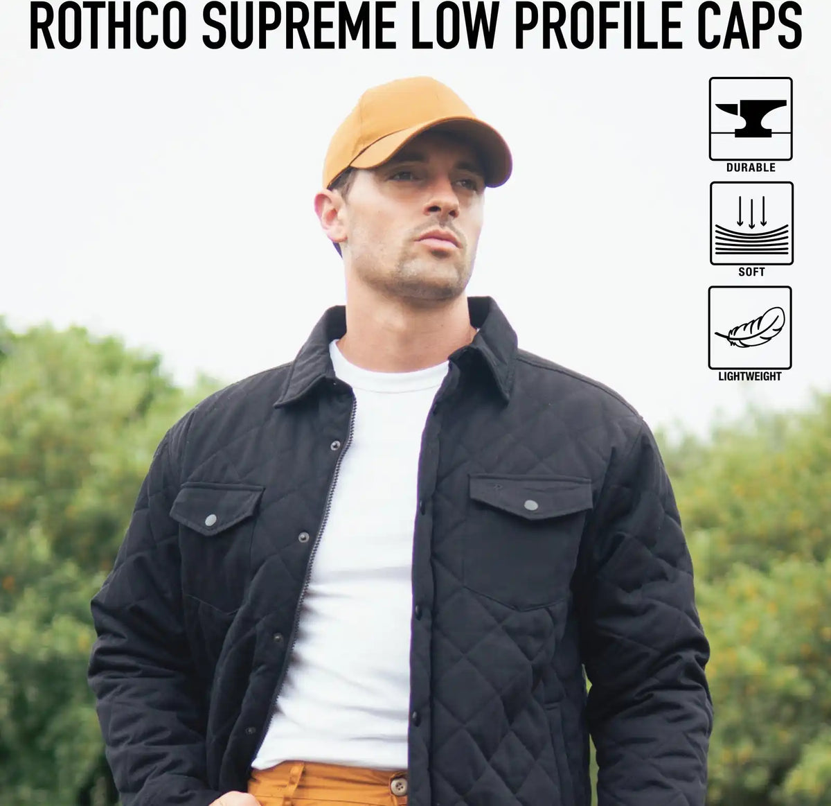 Rothco Supreme Solid Color Low Profile Cap