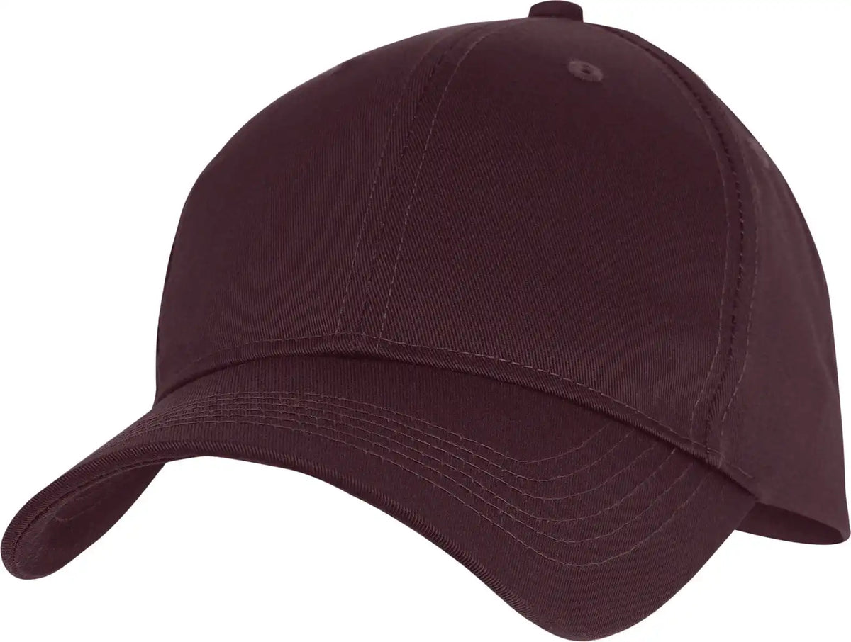 Rothco Supreme Solid Color Low Profile Cap - Maroon / one Size