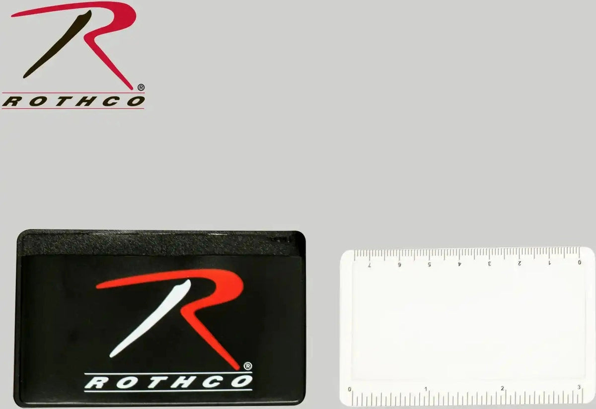 Rothco Survival Magnifying Card and Ruler